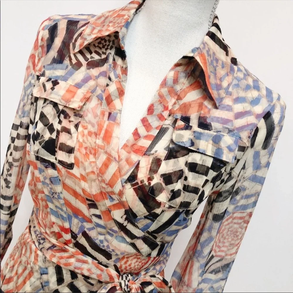 Diane von Furstenberg Wrap Dress + Slip Dress - Picture 9 of 12